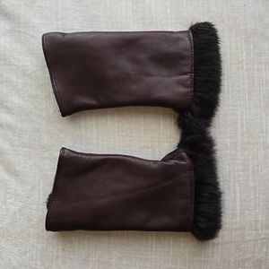WOMAN FINGERLESS GLOVES